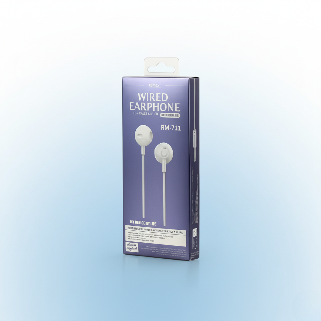 Écouteurs filaires Jack Remax RM-711
